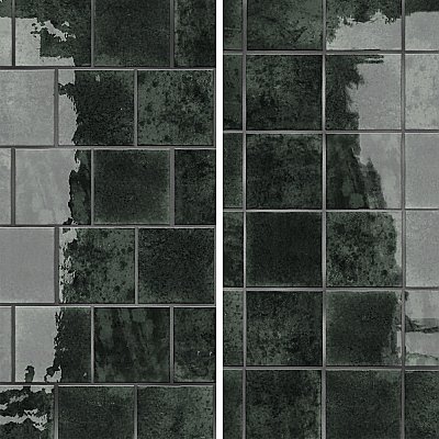 Menorca Black 4" x 4"   Ceramic Wall Tile - 60 Tiles Per Case - 6.6 Square Feet