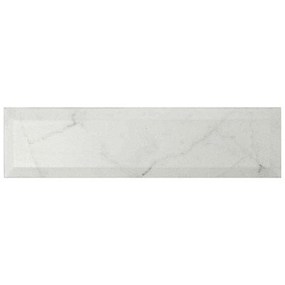 Classico Carrara Matte Metro 3" x 12" Ceramic White Tile - Sold Per Case of 44 - 12.1 Square Feet Per Case