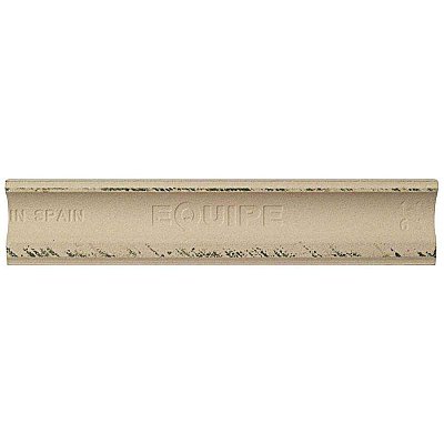 Classico Carrara Matte Pencil Bullnose 1-1/4" x 6" Ceramic Wall Trim - Marble Look-  Sold Per Piece - .06 Square Feet Per Piece