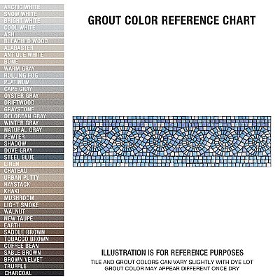 Captain Riptide Glacier Blue 2" x 7-7/8" Ceramic Wall Trim Tile - Sold by the individual piece