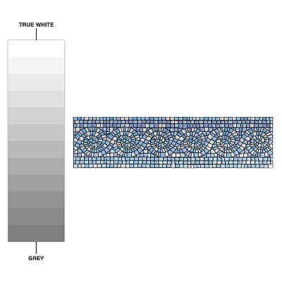 Captain Riptide Glacier Blue 2" x 7-7/8" Ceramic Wall Trim Tile - Sold by the individual piece