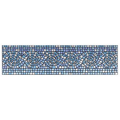 Captain Riptide Glacier Blue 2" x 7-7/8" Ceramic Wall Trim Tile - Sold by the individual piece
