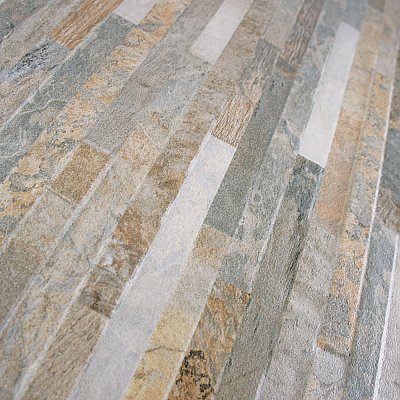 Muro Ardesia Ocre 12-1/2" x 24-1/2" Porcelain Wall Tile - 5 Tiles Per Case - 10.7 Sq. Ft.