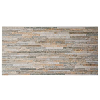 Muro Ardesia Ocre 12-1/2" x 24-1/2" Porcelain Wall Tile - 5 Tiles Per Case - 10.7 Sq. Ft.