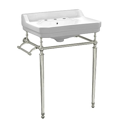 Victoriahaus Bathroom 24" Console  Sink - Metal Console - Multiple Finishes