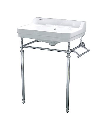 Victoriahaus Bathroom 24" Console  Sink - Metal Console - Multiple Finishes