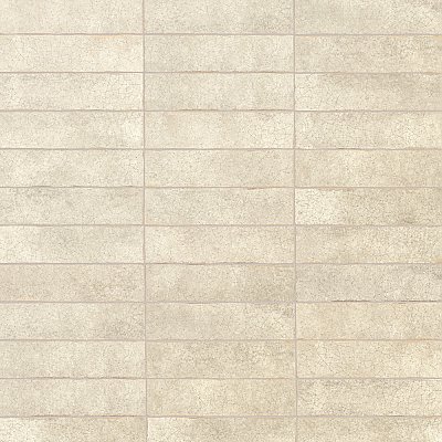 Crackle Cream 2-7/8" x 11-7/8" Ceramic Wall Tile - 22 Tiles Per Case - 5.28 Square Feet