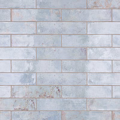 Biarritz Blue 3" x 12" Ceramic Wall Subway Tile - Sold Per Case of 22 - 5.72 Sq. Ft.