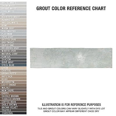 Biarritz Green 3" x 12" Ceramic Wall Subway Tile - Sold Per Case of 22 - 5.72 Sq. Ft.