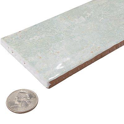 Biarritz Green 3" x 12" Ceramic Wall Subway Tile - Sold Per Case of 22 - 5.72 Sq. Ft.