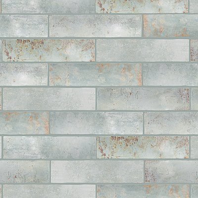 Biarritz Green 3" x 12" Ceramic Wall Subway Tile - Sold Per Case of 22 - 5.72 Sq. Ft.