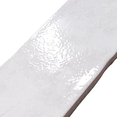 Biarritz White 3" x 12" Ceramic Wall Subway Tile - Sold Per Case of 22 - 5.72 Sq. Ft.