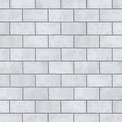 Biarritz White 3"x6" Ceramic Wall Subway Tile - Sold Per Case of 44 - 6.04 Square Feet