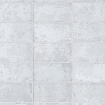 Biarritz White 3"x6" Ceramic Wall Subway Tile - Sold Per Case of 44 - 6.04 Square Feet