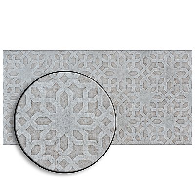 Camden Decor Light Grey 4" x 8" Ceramic Subway Wall Tile - Sold Per Case of 50 - 11.90 Square Feet