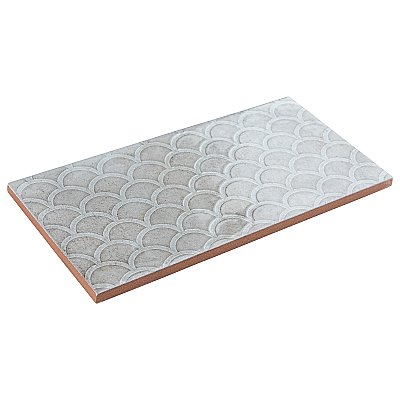Camden Decor Light Grey 4" x 8" Ceramic Subway Wall Tile - Sold Per Case of 50 - 11.90 Square Feet