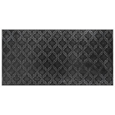 Camden Decor Nero Charcoal 4" x 8" Ceramic Subway Wall Tile - Sold Per Case of 50 - 11.90 Square Feet