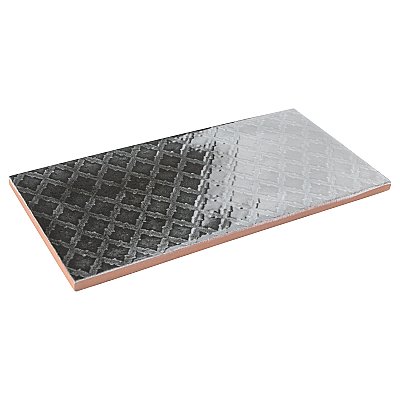 Camden Decor Nero Charcoal 4" x 8" Ceramic Subway Wall Tile - Sold Per Case of 50 - 11.90 Square Feet