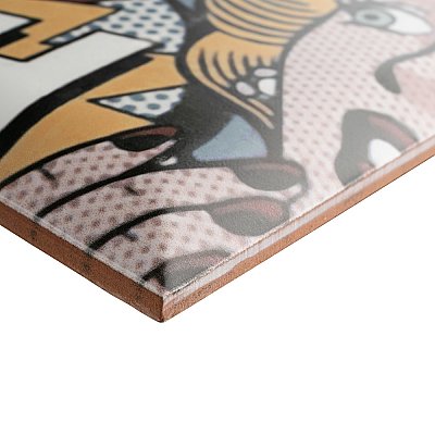 Bombato Decor York 5-7/8" x 5-7/8" Ceramic Wall Tile - 22 Tiles Per Case - 5.5 Sq. Ft.