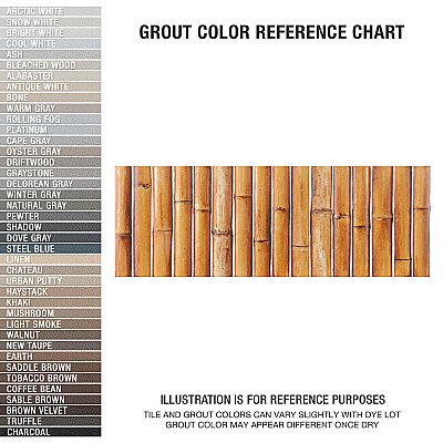 Bamboo Haven Clay Brown 5-7/8" x 11-7/8" Ceramic Wall Tile - 20 Tiles Per Case - 9.8 Sq. Ft.