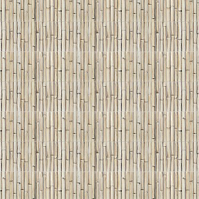 Bamboo Haven Sandy White 5-7/8" x 11-7/8" Ceramic Wall Tile - 20 Tiles Per Case - 9.8 Sq. Ft.
