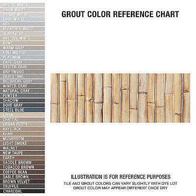 Bamboo Haven Tiki Cream 5-7/8" x 11-7/8" Ceramic Wall Tile - 20 Tiles Per Case - 9.8 Sq. Ft.