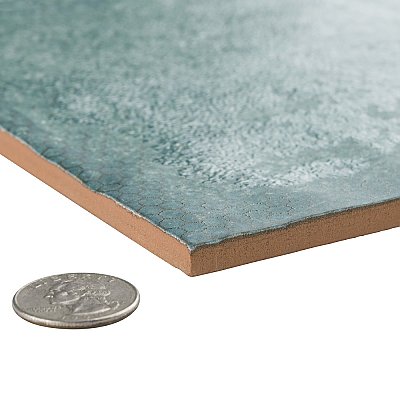 Mandala Sea Green 7-7/8" x 7-7/8"Ceramic Wall Tile - 25 Tiles Per Case - 11.0 Sq. Ft.