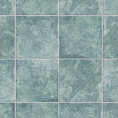 Mandala Sea Green 7-7/8" x 7-7/8"Ceramic Wall Tile - 25 Tiles Per Case - 11.0 Sq. Ft.