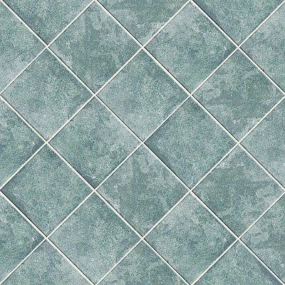Mandala Sea Green 7-7/8" x 7-7/8"Ceramic Wall Tile - 25 Tiles Per Case - 11.0 Sq. Ft.