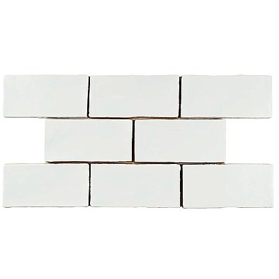 Chester Subway Wall Tile - 3" x 6" - Matte Bianco - Per Case of 44 - 6.02 Sq. Ft