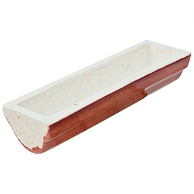 Novecento Bordura Burdeos 1-5/8" x 5-1/8" Ceramic Trim or Liner Tile - Sold Per Tile