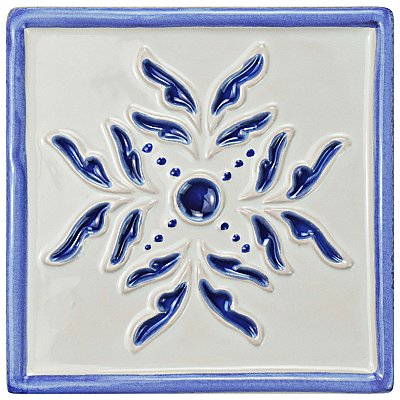 Novecento Taco Evoli Cobalto 5-1/8" x 5-1/8" Ceramic Tile - Sold Per Tile