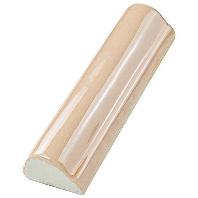 Novecento Bordura Canela 1-5/8" x 5-1/8" Ceramic Trim or Liner Tile - Sold Per Tile