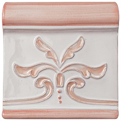 Novecento Friso Evoli Canela 5-1/8" x 5-1/8" Ceramic Trim or Liner Tile - Sold Per Tile