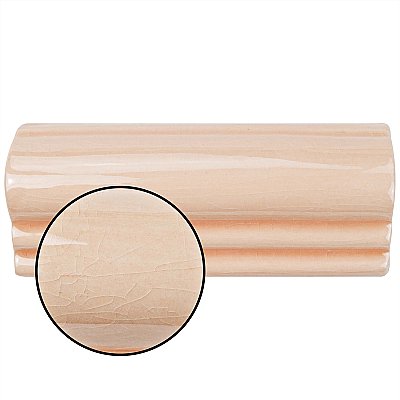 Novecento Moldura Canela 2-1/8" x 5-1/8" Ceramic Trim or Liner Tile - Sold Per Tile