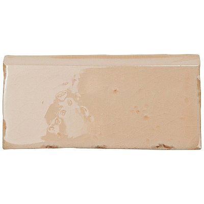Novecento Zocalo Canela 2-1/2" x 5-1/8" Ceramic Trim or Liner Tile - Sold Per Tile