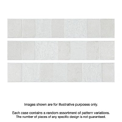 Blend White 3-1/4" x 17-1/2" Porcelain Wall Subway Tile - 24 Tiles Per Case - 9.6 Sq. Ft.
