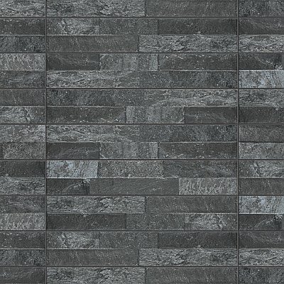 Ordino Black 3-1/4" x 17-1/2" Porcelain Wall Subway Tile - 24 Tiles Per Case - 9.6 Sq. Ft.