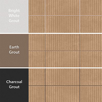 Kings Loft Clay 7-7/8" x 15-3/4" Ceramic Wall Tile - 12 Tiles Per Case - 10.44 Square Feet