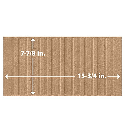 Kings Loft Clay 7-7/8" x 15-3/4" Ceramic Wall Tile - 12 Tiles Per Case - 10.44 Square Feet