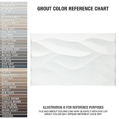 More Natur Glossy White 9-7/8" x 15-3/4" Ceramic Wall Tile - 10.90 Sq. Ft. Per Case - 10 Tile Per Case
