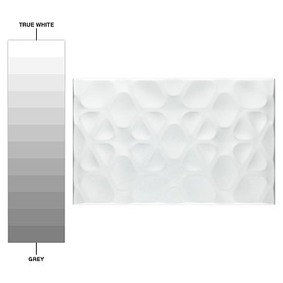 More Pure Matte White 9-7/8" x 15-3/4" Ceramic Wall Tile - 10.90 Sq. Ft. Per Case - 10 Tile Per Case