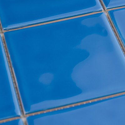 Twist Square Blue Sky 11-3/4" x 11-3/4" Ceramic Mosaic Tile - 10 Tiles Per Case - 9.8 Sq. Ft.