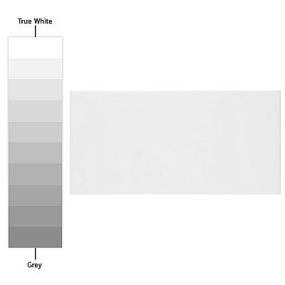 Projectos Glossy White 3-7/8"x 7-3/4" Ceramic Tile - Per Case of 50 Pieces - 11 Sq. Ft.