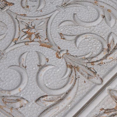 Antigua Lis White 13" x 13" Porcelain Wall Tile - Sold Per Case of 9 - 10.62 Sq. Ft.