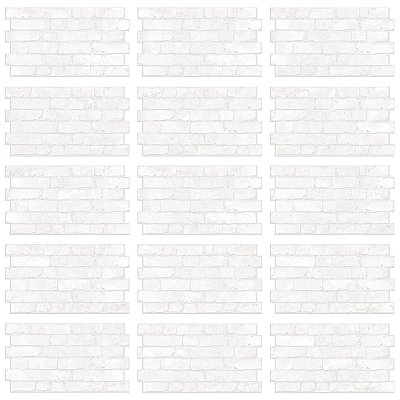Manhattan Blanco 12-1/4" x 21" Porcelain Wall Tile - 7 Tiles Per Case - 12.6 Sq. Ft.