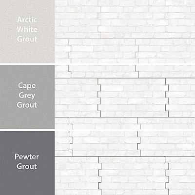 Manhattan Blanco 12-1/4" x 21" Porcelain Wall Tile - 7 Tiles Per Case - 12.6 Sq. Ft.