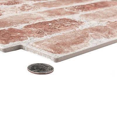 Manhattan Cotto 12-1/4" x 21" Porcelain Wall Tile - 7 Tiles Per Case - 12.6 Sq. Ft.