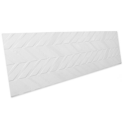 Lumiere Lelue Blanco 11-3/4" x 35-3/8" Ceramic Wall Tile - 4 Tiles Per Case - 11.64 Square Feet
