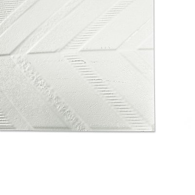 Lumiere Lelue Blanco 11-3/4" x 35-3/8" Ceramic Wall Tile - 4 Tiles Per Case - 11.64 Square Feet